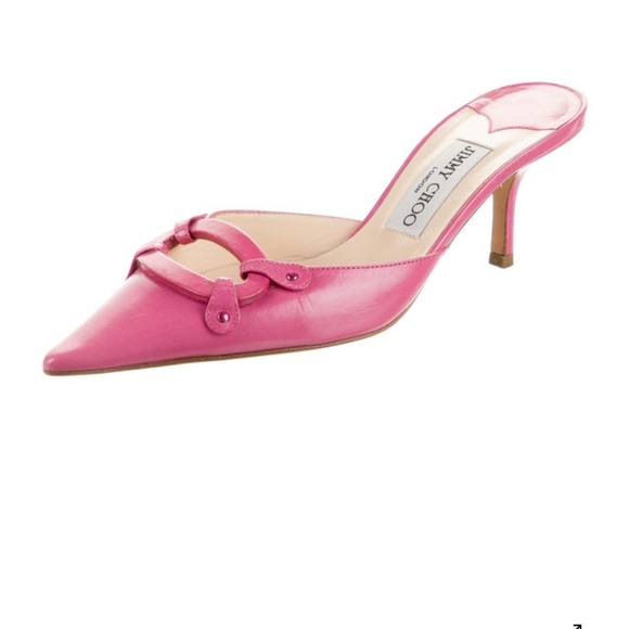 Jimmy Choo Shoes - Jimmy Choo Fuchsia Pointed Heels